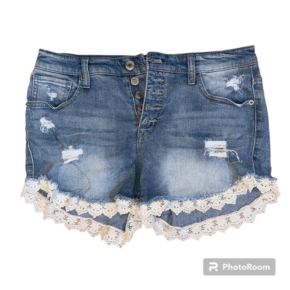 Mossimo Denim High Rise Short Shorts